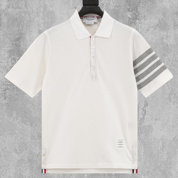 Thom Browne Men's White Short Sleeve - Picture 1 of 4